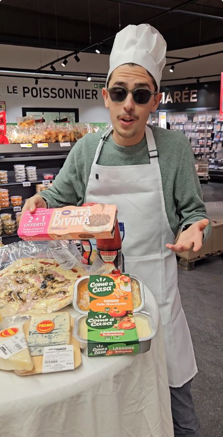 Reel Intermarché Belgique 2, campagne réseaux sociaux